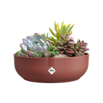 jazz bowl 28cm toscaans rood